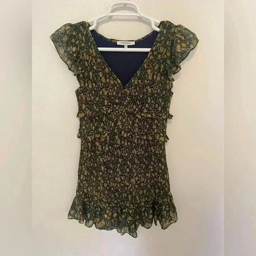 olivaceous dress